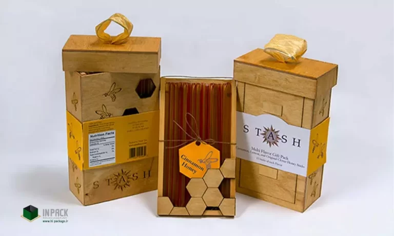 بسته بندی چوبی زیبا
