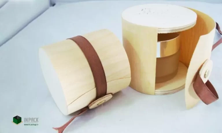 طراحی مدرن بسته بندی چوبی