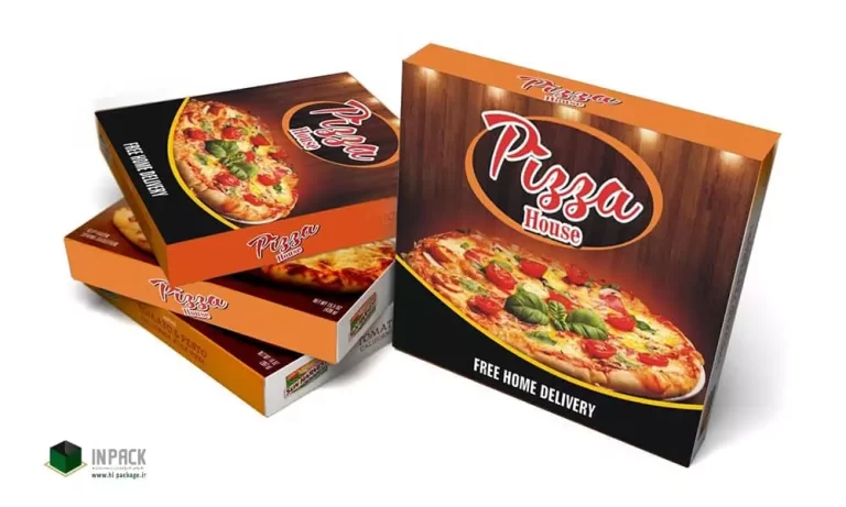 بسته بندی طرح پیتزا