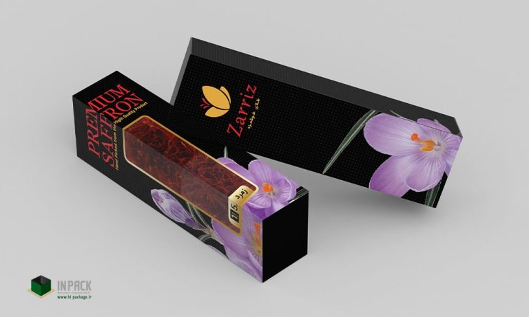 بسته بندی زیبای زعفران