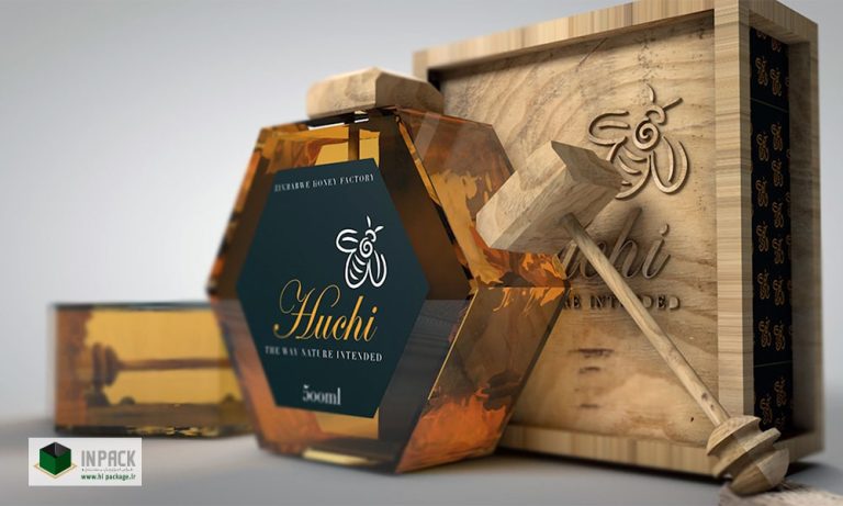 طراحی مدرن بسته بندی عسل
