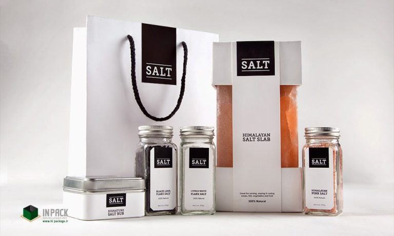 نمونه کار طراحی نمک