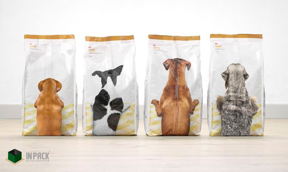 بسته بندی زیبای غذای حیوانات