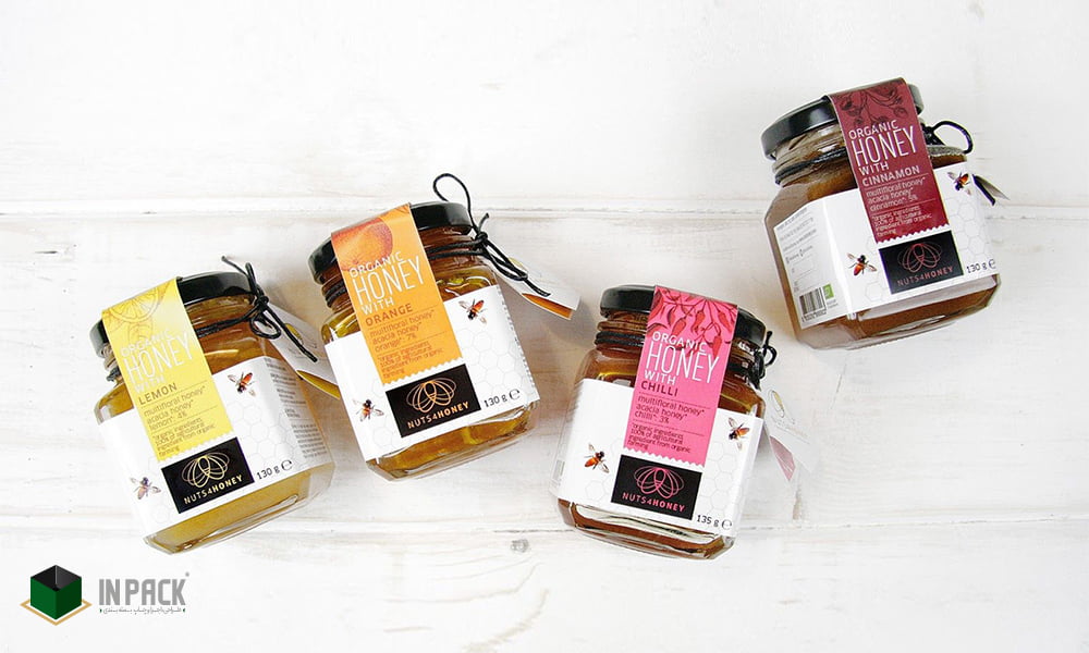 طراحی بسته بندی جذاب عسل