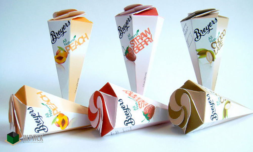 طراحی پاکت بستنی