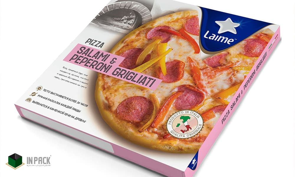 قیمت طراحی بسته بندی پیتزا