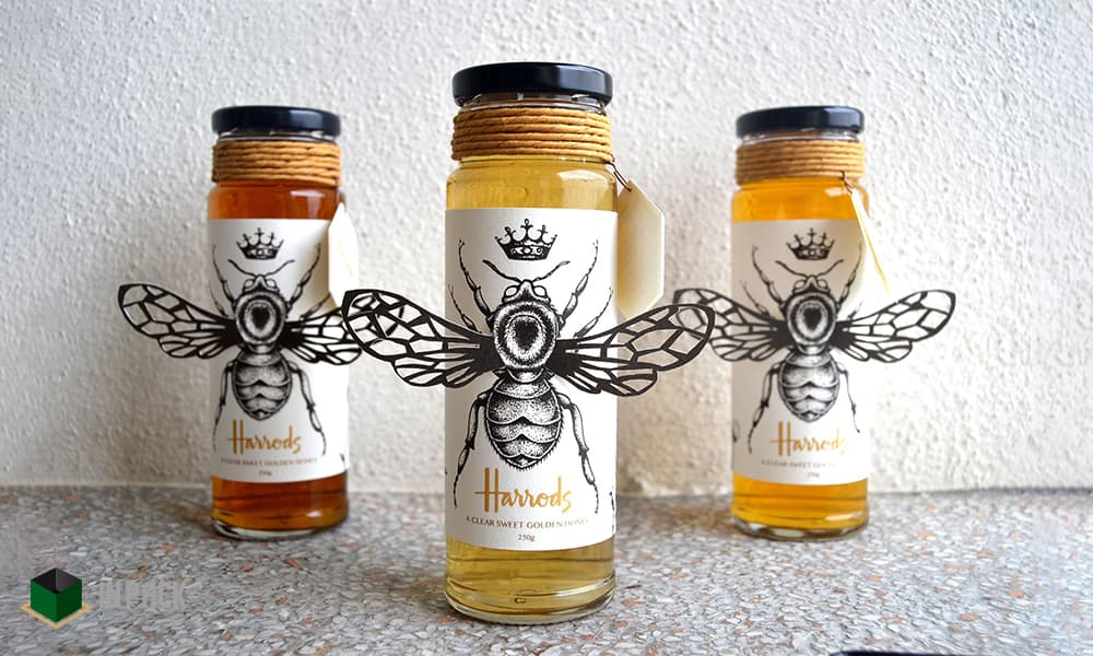 طراحی بسته بندی حرفه ای عسل