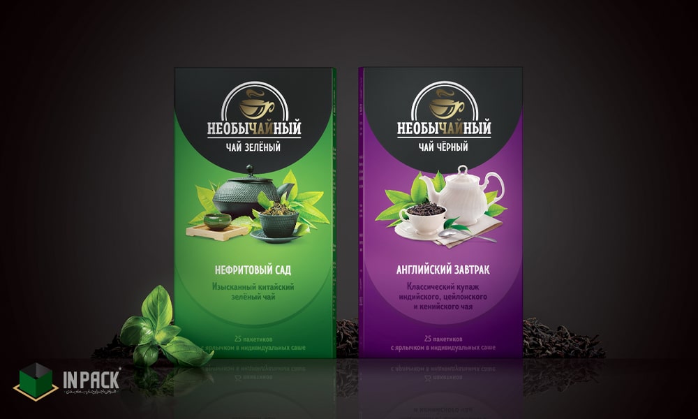 طراحی بسته بندی چای ایرانی