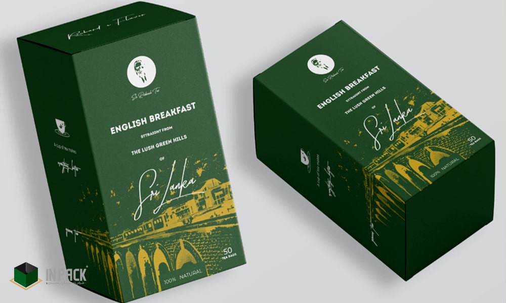ایده طراحی بسته بندی چای