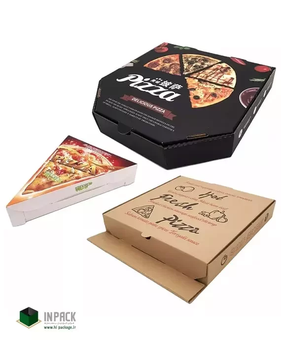 سفارش طراحی بسته بندی پیتزا